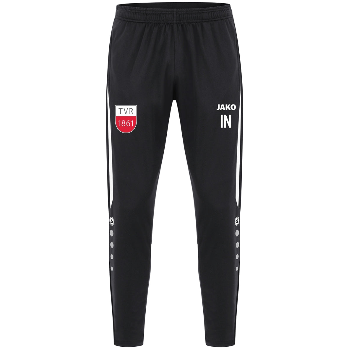 JAKO Polyesterhose Power schwarz (inkl. Bedruckung) - TV Rottenburg
