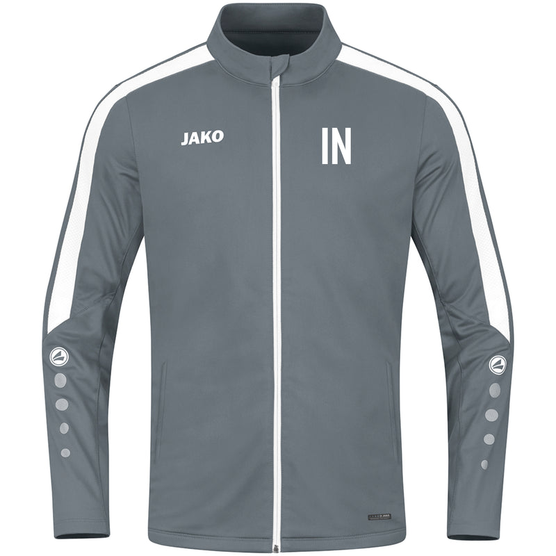 JAKO Polyesterjacke Power steingrau (inkl. Bedruckung) - SGM Eutingen/Hochdorf/Vollmaringen