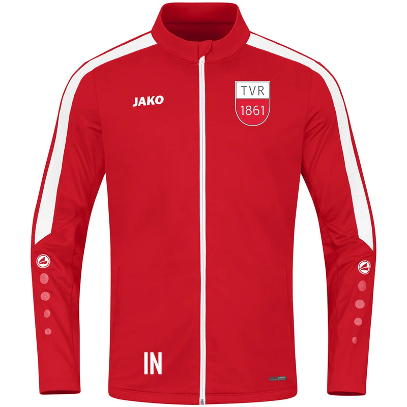 JAKO Polyesterjacke Power rot (inkl. Bedruckung) - TV Rottenburg Turnen