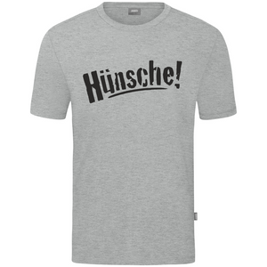 Jako T-Shirt Organic hellgrau meliert "Hünsche" (inkl. Bedruckung) - RSV Margretenhaun