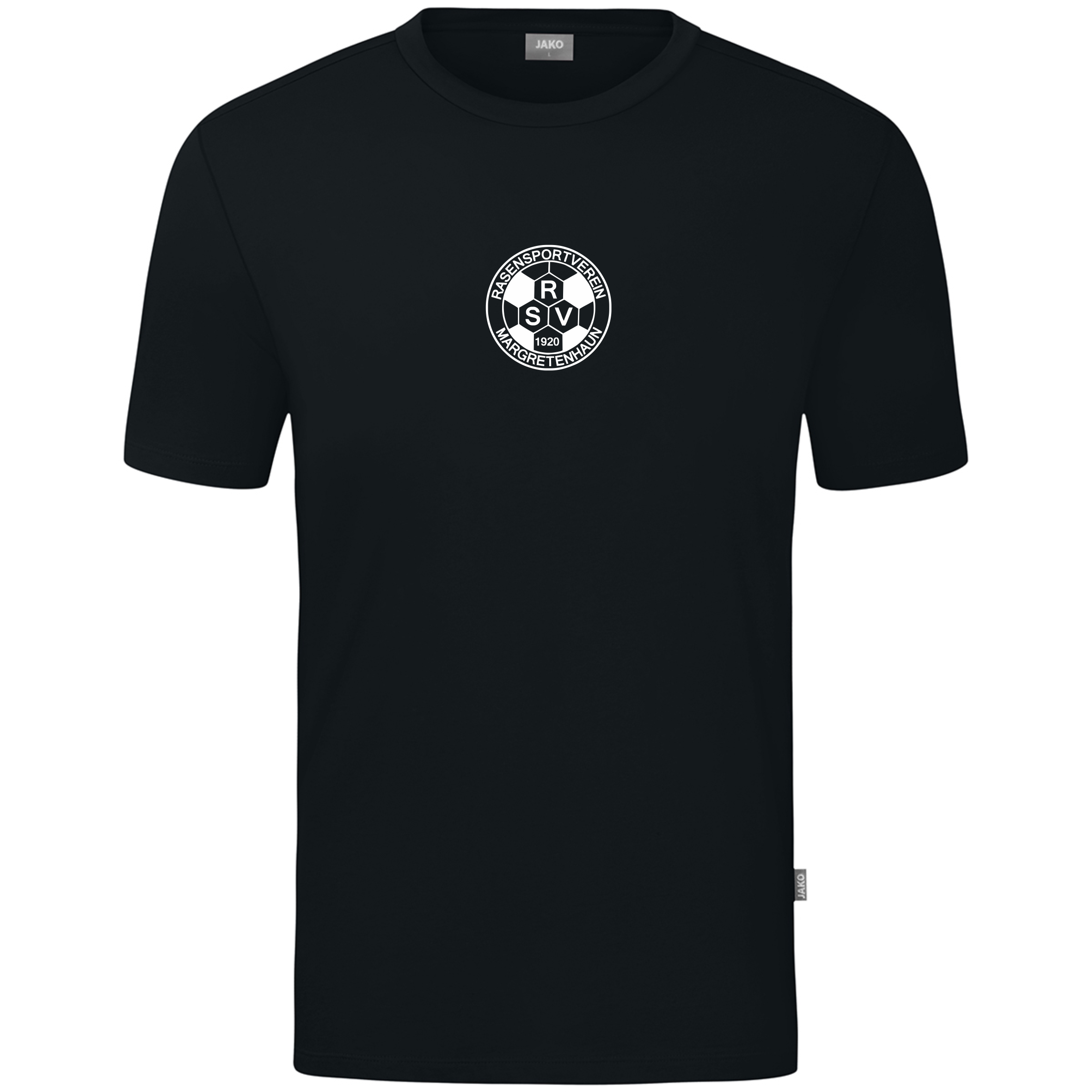 Jako T-Shirt Organic schwarz (inkl. Bedruckung) - RSV Margretenhaun