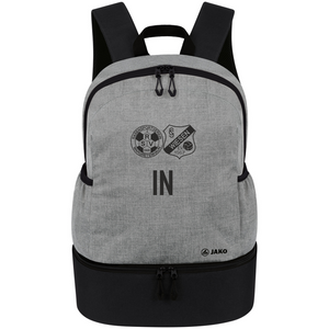 Jako Rucksack Challenge hellgrau meliert (inkl. Bedruckung) - RSV Margretenhaun