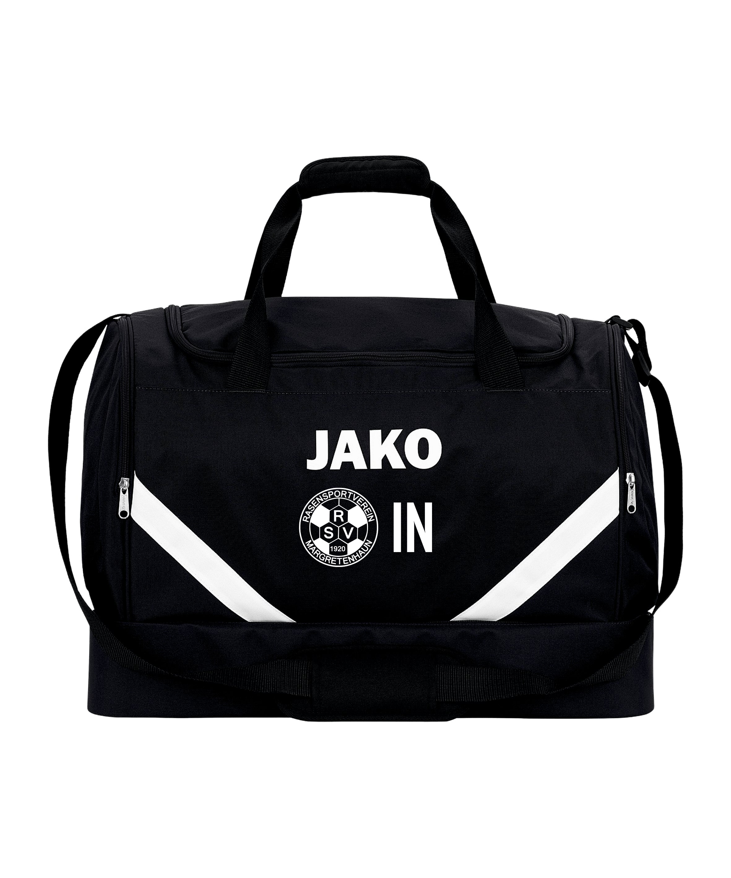 Jako Sporttasche Iconic schwarz (inkl. Bedruckung) - RSV Margretenhaun