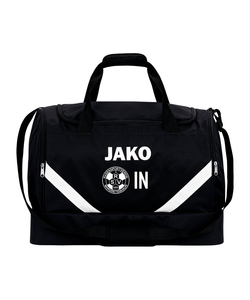 Jako Sporttasche Iconic schwarz (inkl. Bedruckung) - RSV Margretenhaun