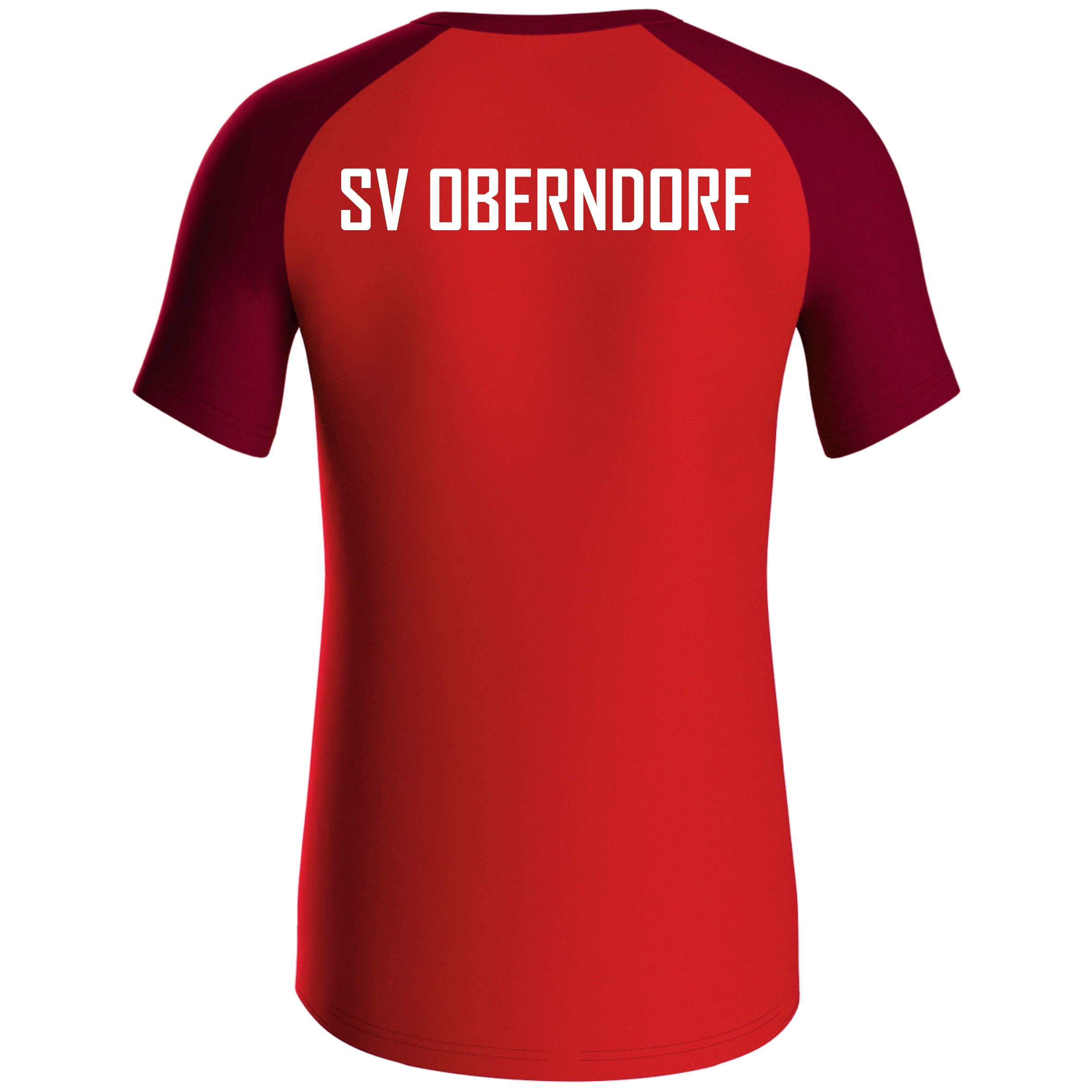 JAKO T-Shirt Iconic rot (inkl. Bedruckung) - SV Oberndorf