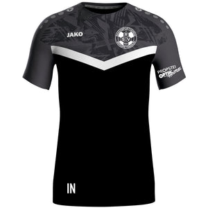 Jako T-Shirt Iconic schwarz/anthrazit (inkl. Bedruckung)- RSV Margretenhaun