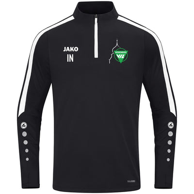 JAKO Zip-Top POWER (inkl. Bedruckung) - Schwarz - VfL Herrenberg