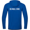 JAKO Trainingsjacke mit Kapuze CHALLENGE (inkl. Bedruckung) - Blau - SG01