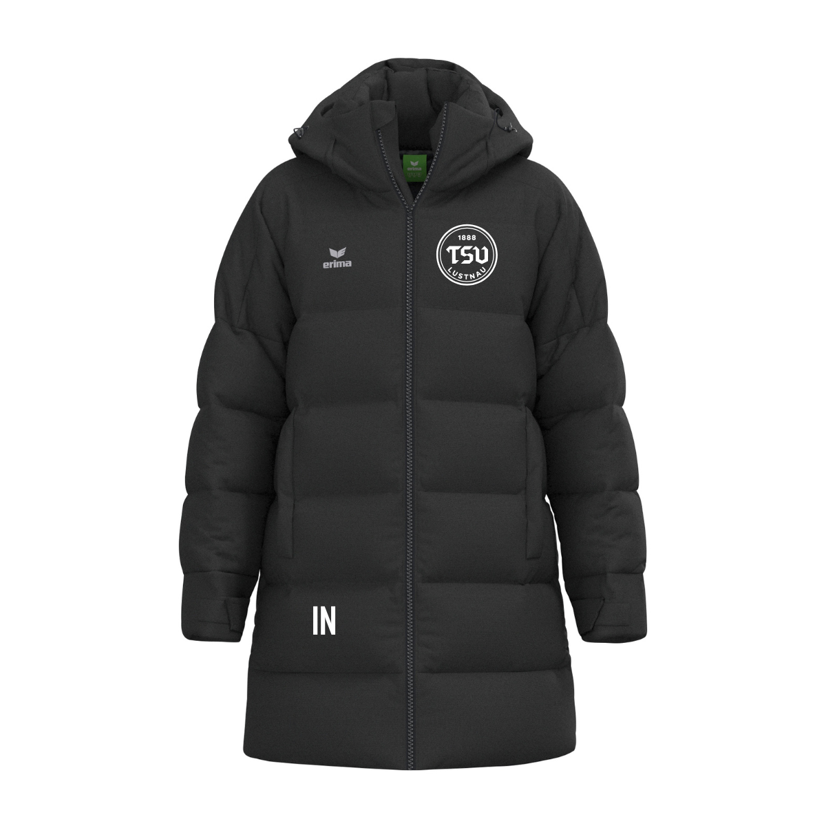 Erima Premia Parka Schwarz (inkl. Bedruckung) - TSV Lustnau Damen