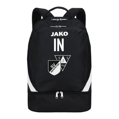 JAKO Rucksack Iconic schwarz (inkl. Bedruckung) - SGM Neustetten/Seebronn