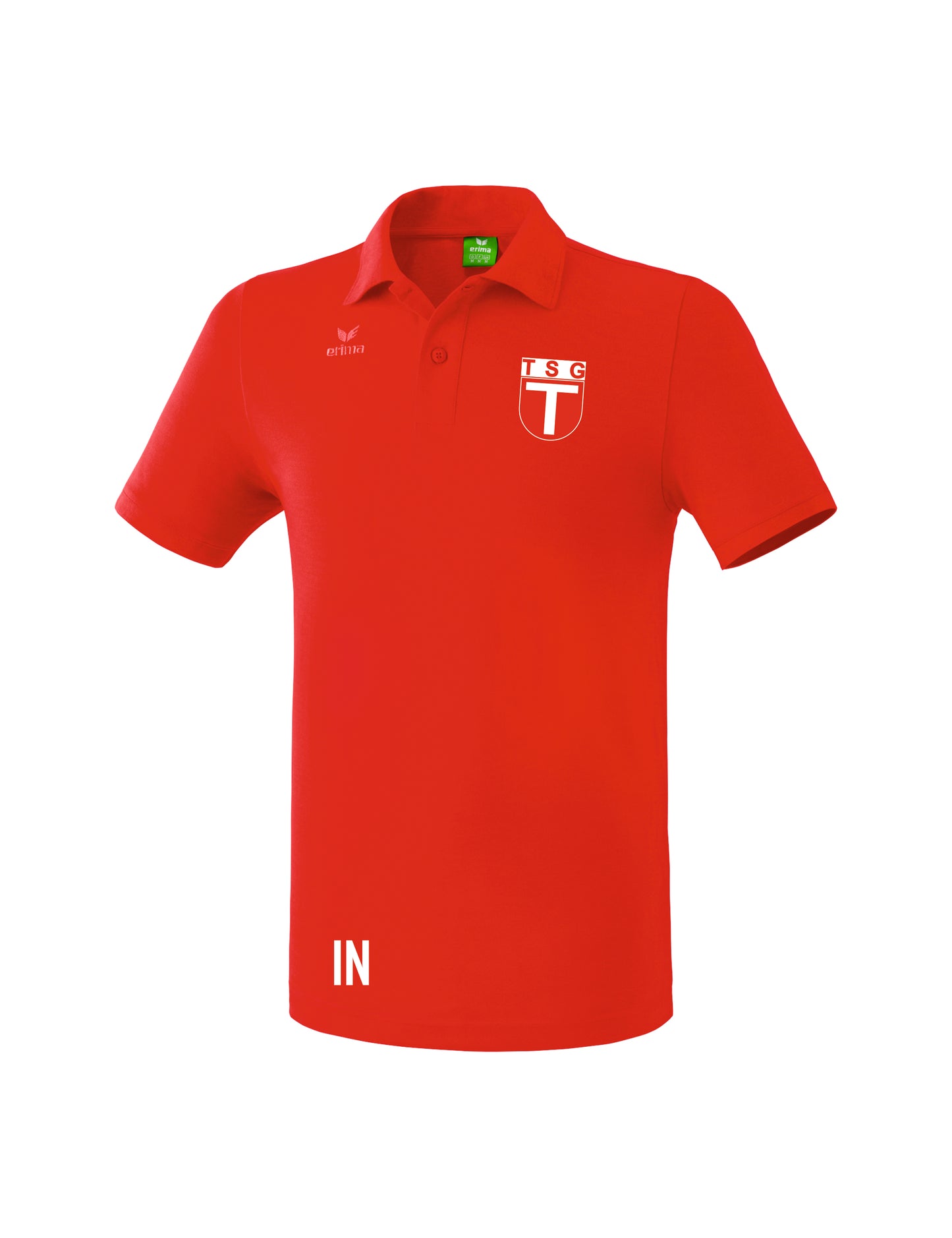 Erima Teamsport Poloshirt rot (inkl. Bedruckung) - TSG Tübingen