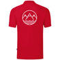 JAKO Polo ORGANIC (inkl. Bedruckung) - Rot - Skiclub Rottenburg