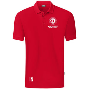 JAKO Polo ORGANIC (inkl. Bedruckung) - Rot - Skiclub Rottenburg
