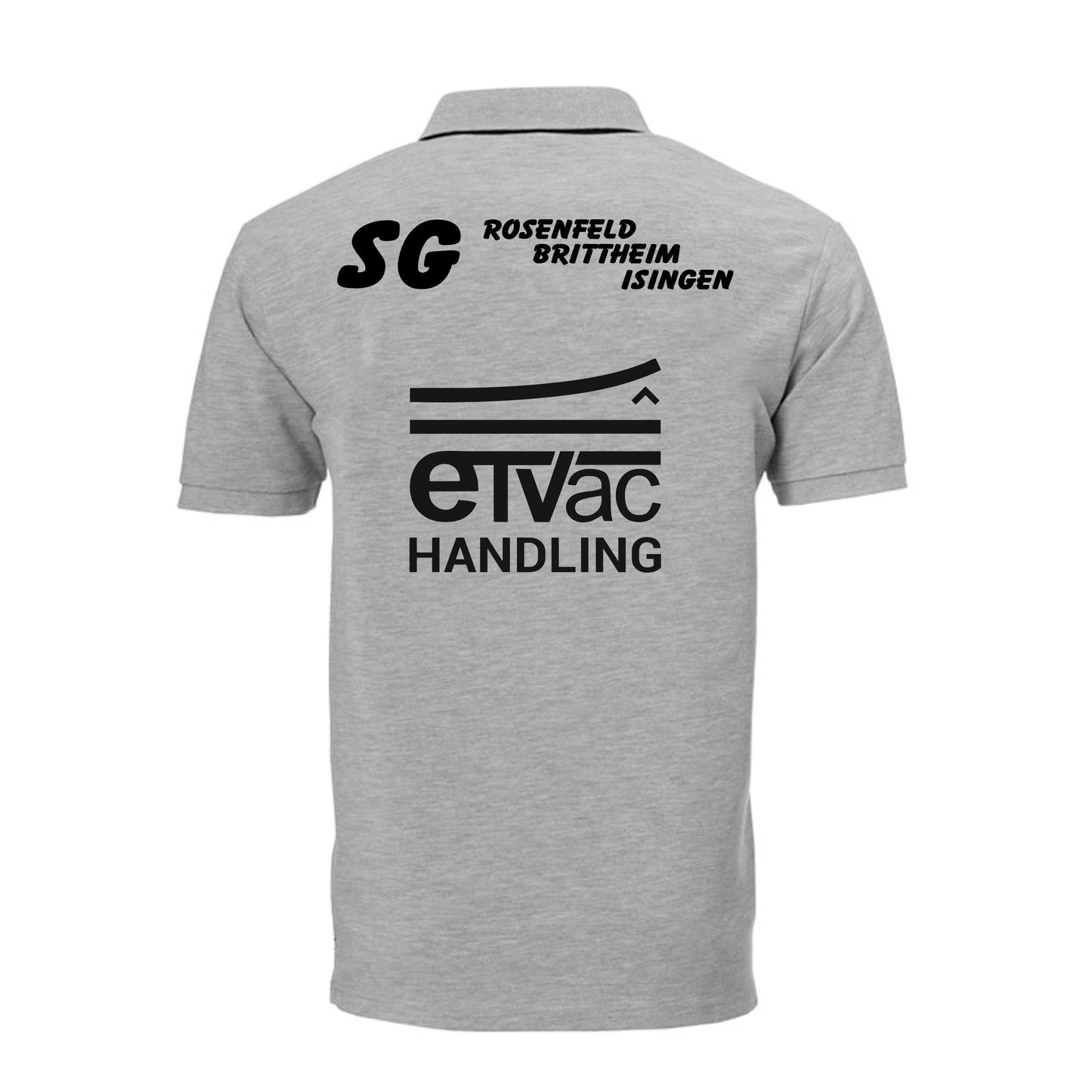 Uhlsport Essential Prime Polo Shirt - Grau Melange SG Rosenfeld