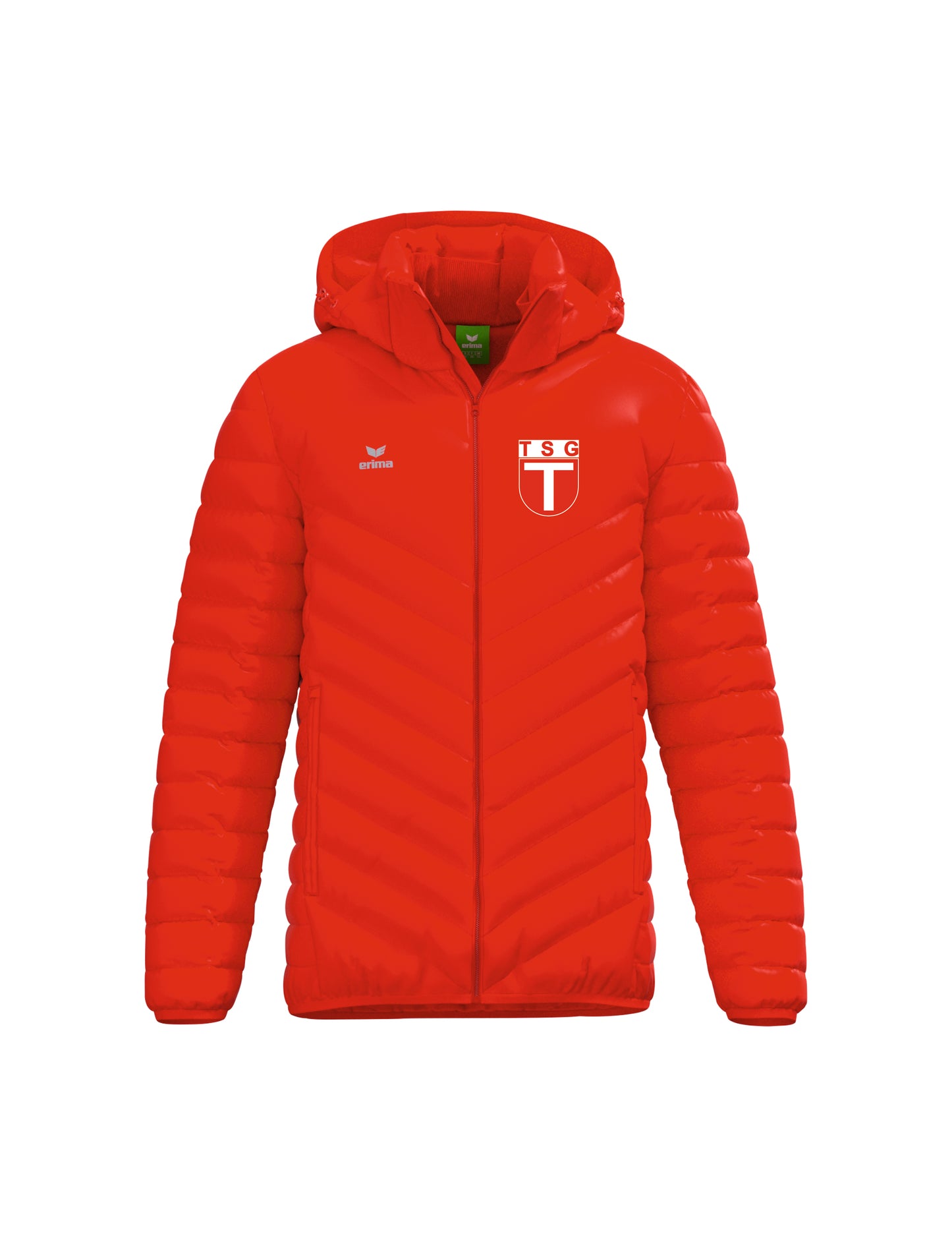 Erima CMPT Puffer Jacket rot (inkl. Bedruckung) - TSG Tübingen