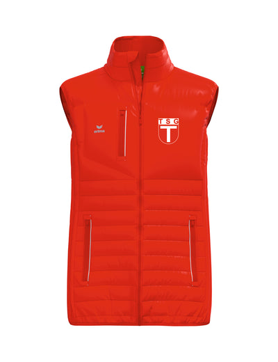 Erima CMPT Puffer Vest rot (inkl. Bedruckung) - TSG Tübingen