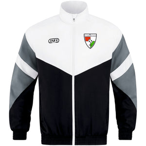 JAKO Freizeitjacke Retro schwarz/weiß/grau (inkl. Bedruckung) - SG Felldorf/Bierlingen
