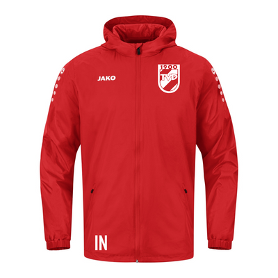 JAKO Regenjacke Team 2.0 rot (inkl. Bedruckung) - TV Derendingen