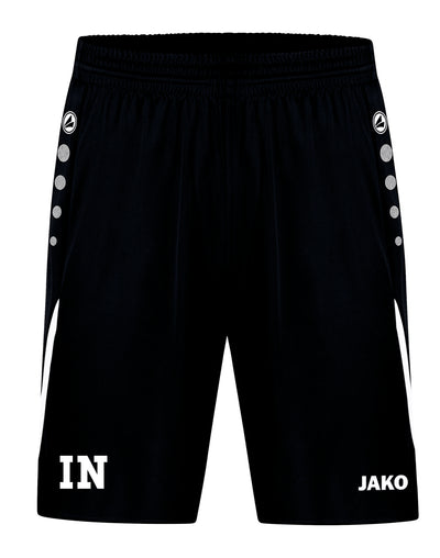 JAKO Trainingsshort CHALLENGE (inkl. Bedruckung) - Schwarz - Bulls Bondorf