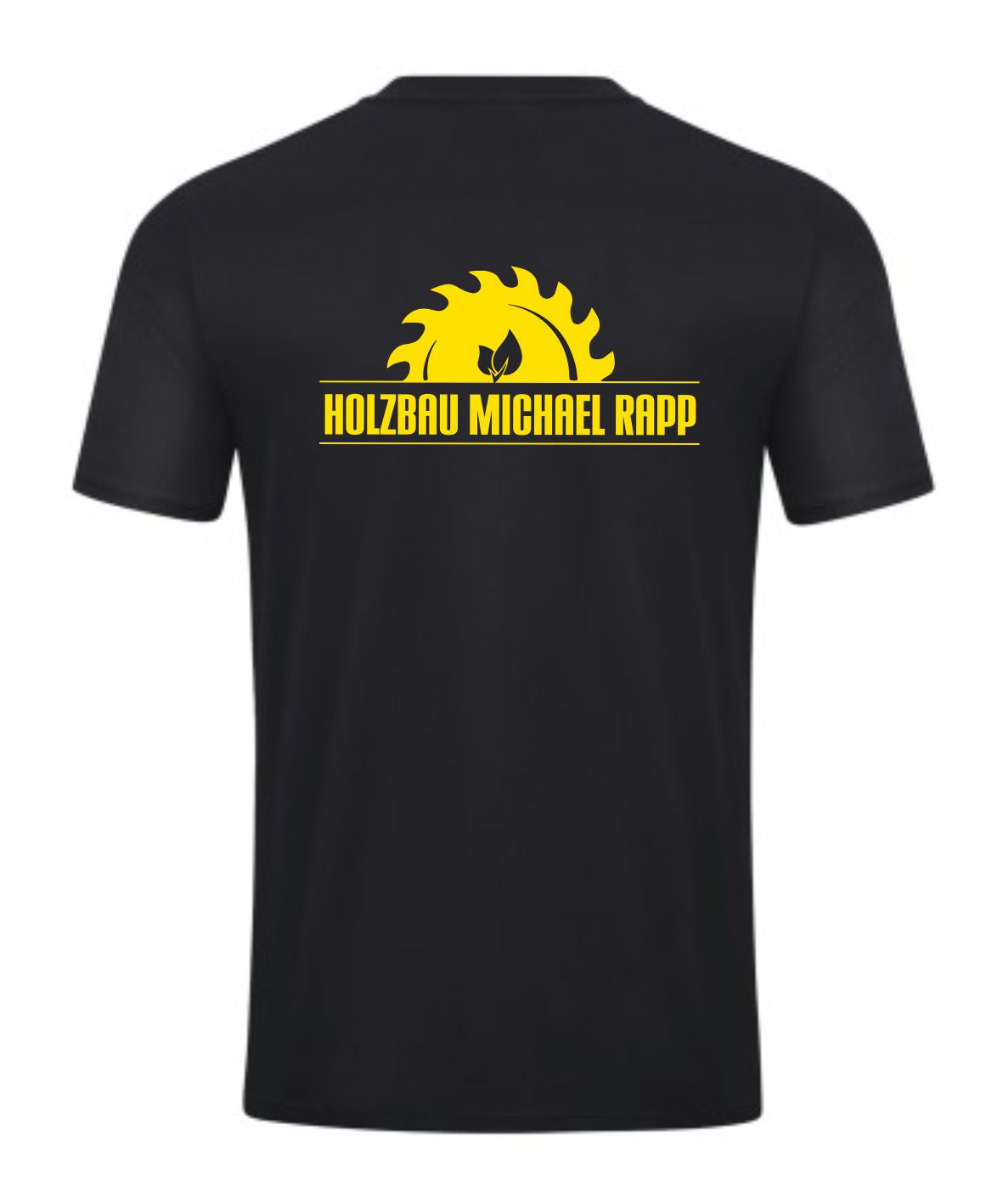 JAKO T-Shirt POWER (inkl. Bedruckung) - Schwarz/Gelb - SV Pfrondorf/Mindersbach