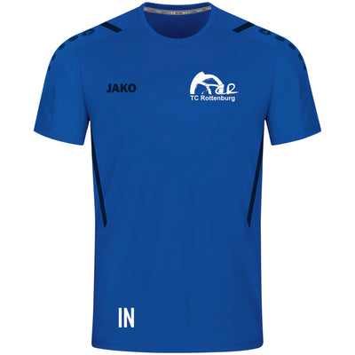 JAKO Herren/Kinder T-Shirt CHALLENGE (inkl. Bedruckung) - Royal - TC Rottenburg