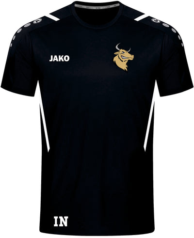 JAKO T-Shirt CHALLENGE (inkl. Bedruckung) - Schwarz - Bulls Bondorf