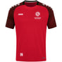 JAKO T-Shirt PERFORMANCE (inkl. Bedruckung) - Rot - Skiclub Rottenburg