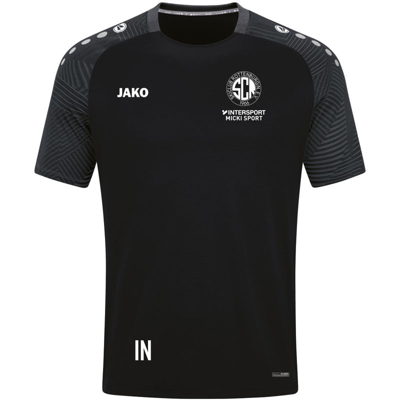 JAKO T-Shirt PERFORMANCE (inkl. Bedruckung) - Schwarz - Skiclub Rottenburg