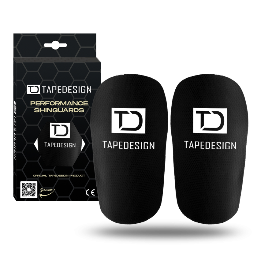 Tapedesign  Performance Shinguards 2.0 black EDITION