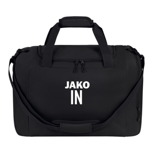JAKO Sporttasche One Schwarz (inkl. Bedruckung) - Nur Initialen