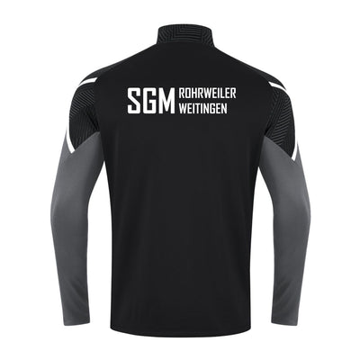 JAKO Zip Top PERFORMANCE (inkl. Bedruckung) - Schwarz/Anthrazit - SGM Rohrweiler/Weitingen