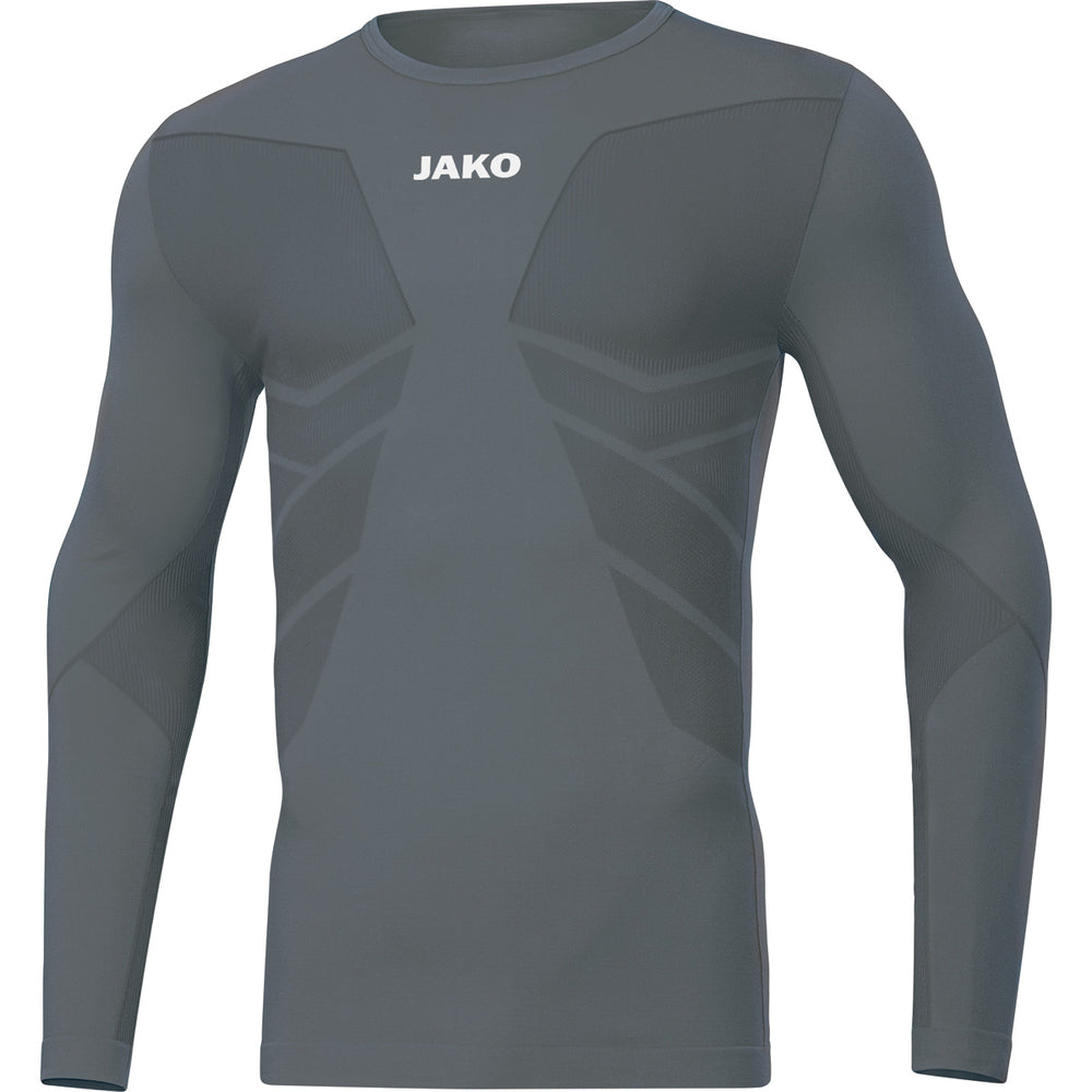 JAKO Funktions Longsleeve COMFORT 2.0 - Steingrau