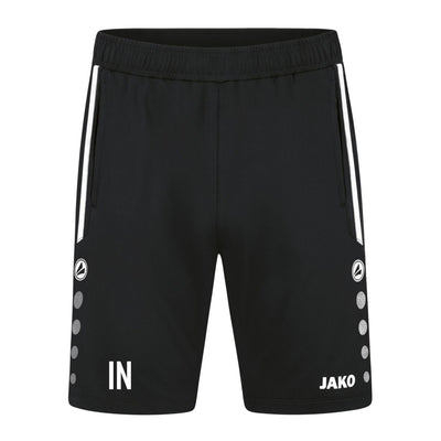 JAKO Trainingsshort ALLROUND (inkl. Bedruckung) - Schwarz/Weiss